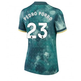 Tottenham Hotspur Pedro Porro #23 Tredje Kläder Dam 2024-25 Kortärmad